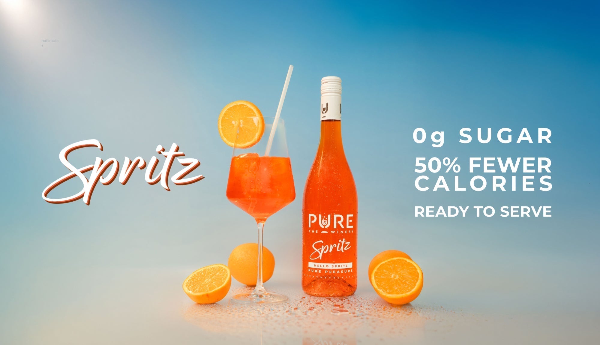 Maak kennis met PURE Zero Sugar Spritz: de suikervrije zomerhit van 2025