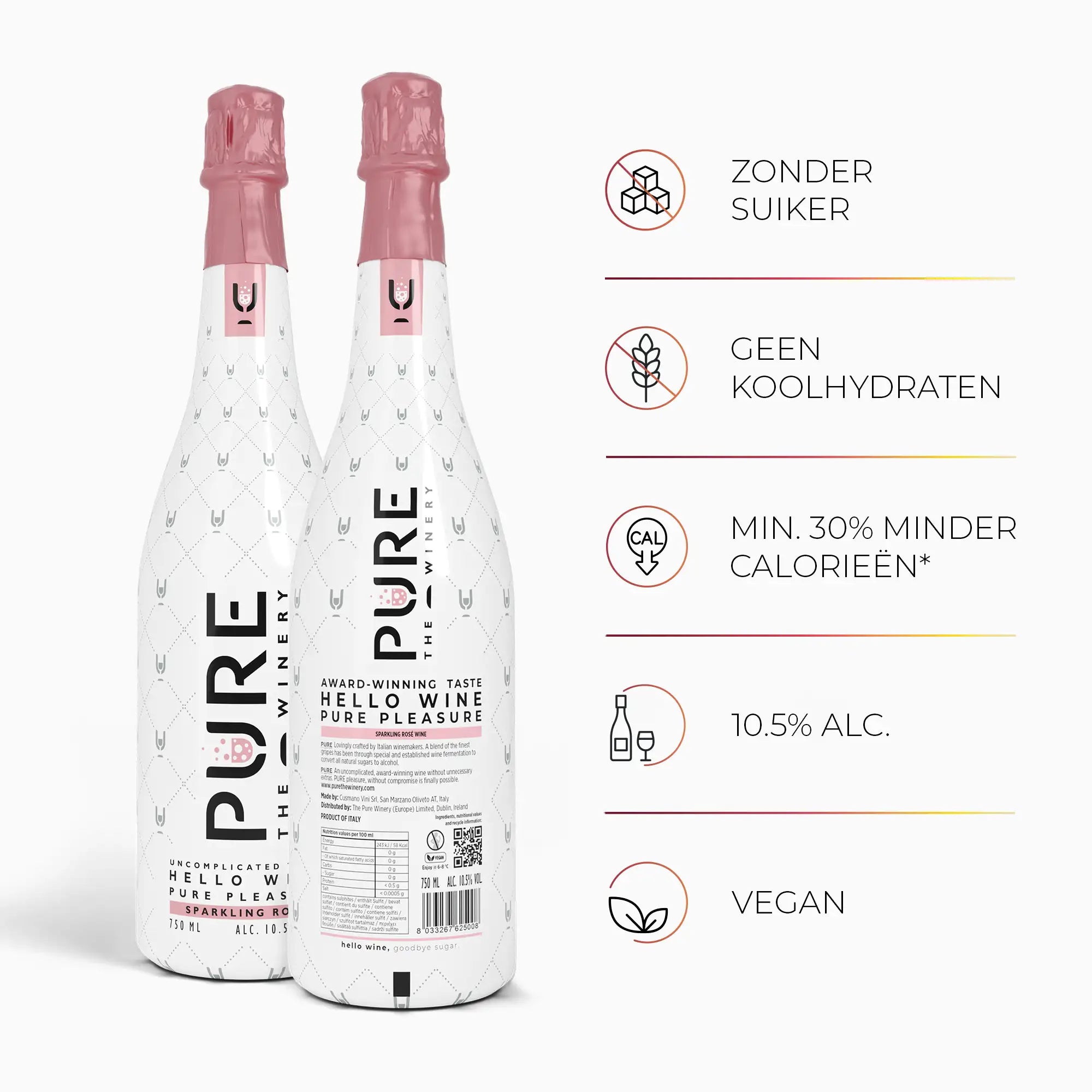 Zero Sugar Sparkling Rosé